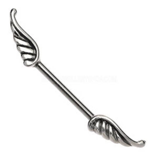 Nipple Bar with Wings image 0